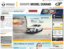 Tablet Screenshot of gmd-automobiles.com